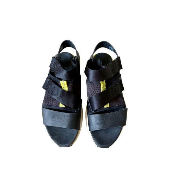 Sorel WOMEN'S KINETIC IMPACT SPORTY SANDALS size 10 Black Chunky Slingback Open - Picture 5 of 14